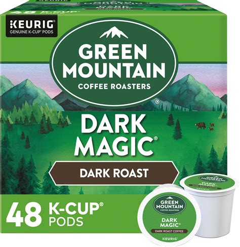 Dark magic flavored coffee pods